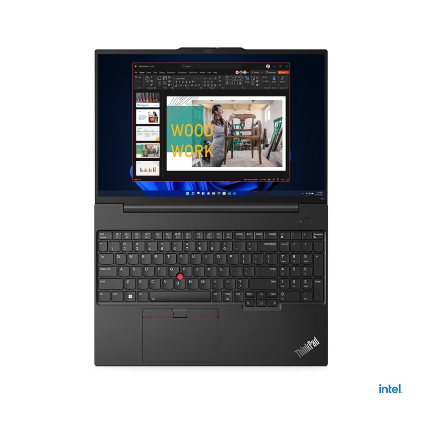 Lenovo ThinkPad E16 Gen 1 (21JN006GVN) | Intel Core i7 _ 1355U | 16GB | 512GB SSD  | 16 inch WUXGA IPS 300 Nits | Win 11 | Hàng chính hãng