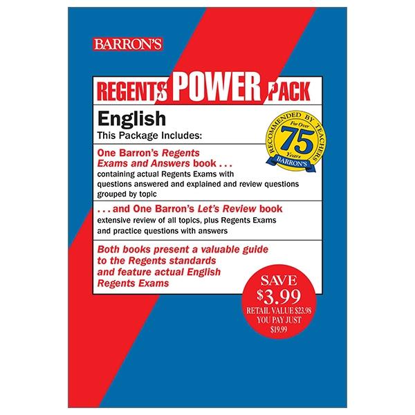 Regents English Power Pack: Let's Review English + Regents Exams And Answers: English (Barron's Regents NY)