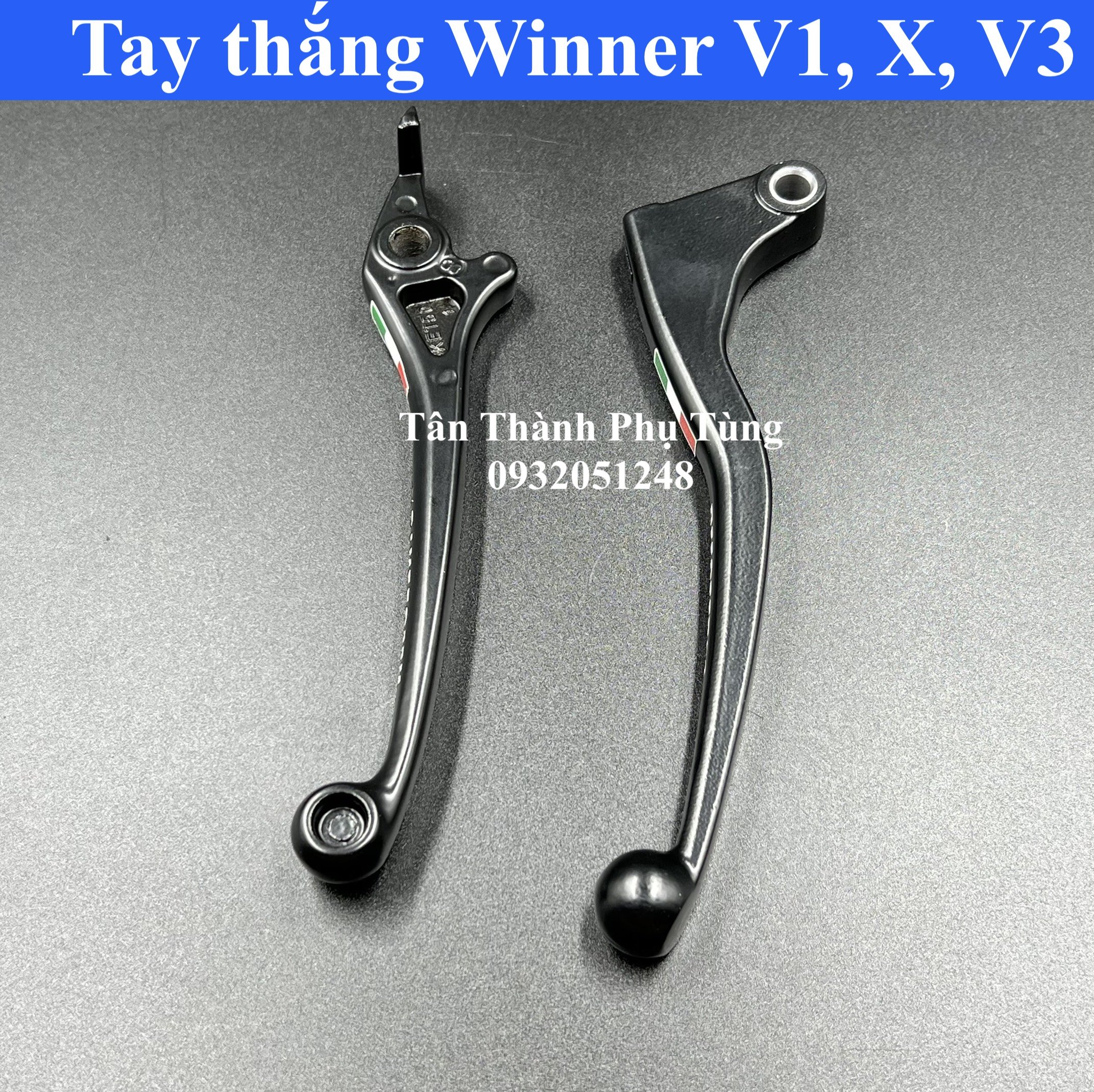 Tay thắng dành cho Winner V1, Winner X, V3 - Màu đen 1 cặp