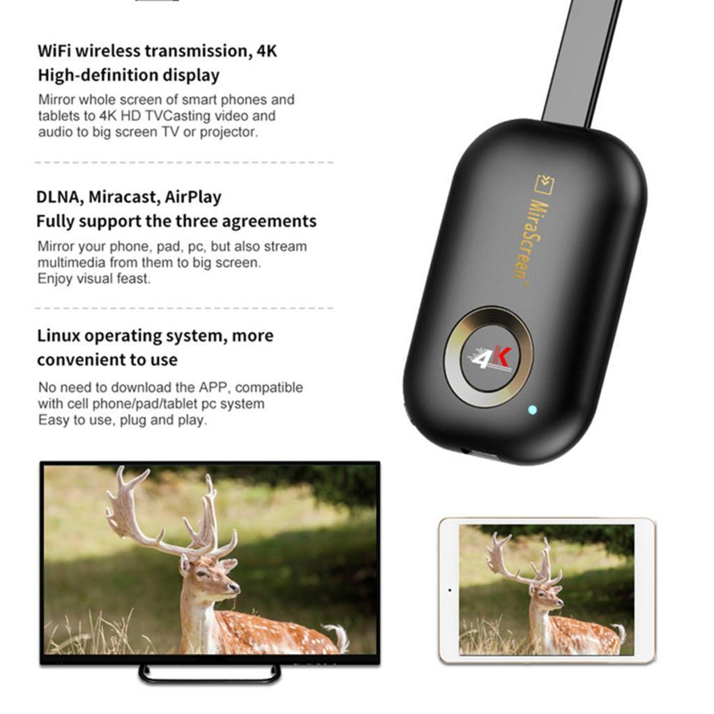 G9 .4G 4K   Wireless WiFi Display  TV Stick