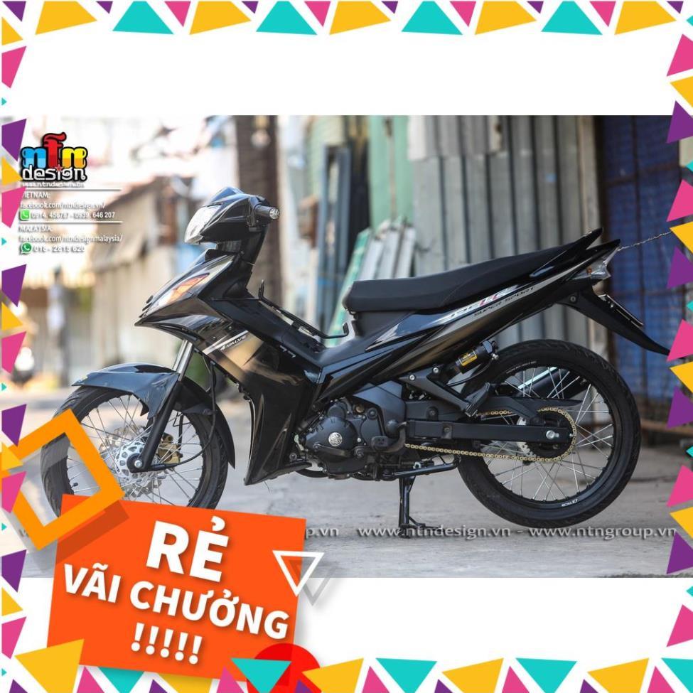 Tem Rời Exciter 2009 Mẫu LC 135 Đen Vàng Đồng