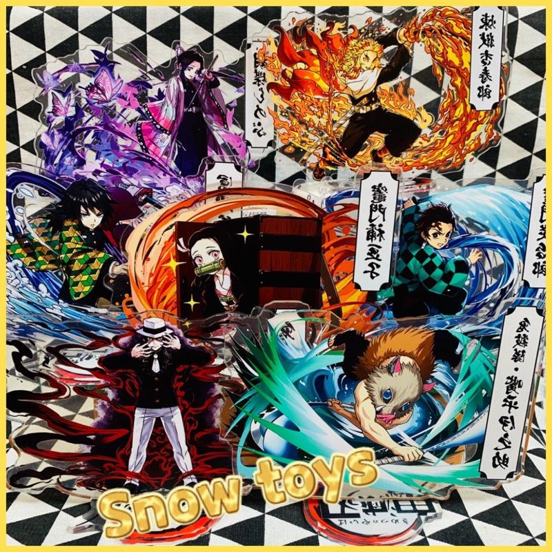 Mô Hình Tượng Standee Acrylic Mica 2 mặt Thanh Gươm Diệt Quỷ - Kimetsu No Yaiba - Tanjiro Nezuko Zenitsu Rengoku Giyu