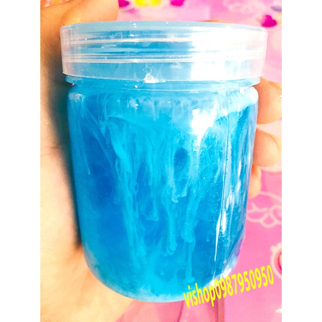 SLIME HÌNH TRỤ LỌ NHŨ THẠCH HANG ĐỘNG PHỐI MÀU Slam thiết kế độc đáo ấn tượng