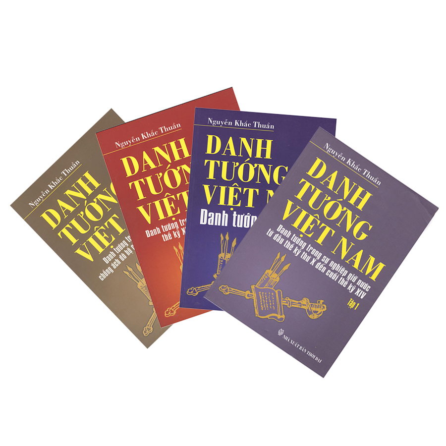 Danh Tướng Việt Nam (Bộ 4 Tập)