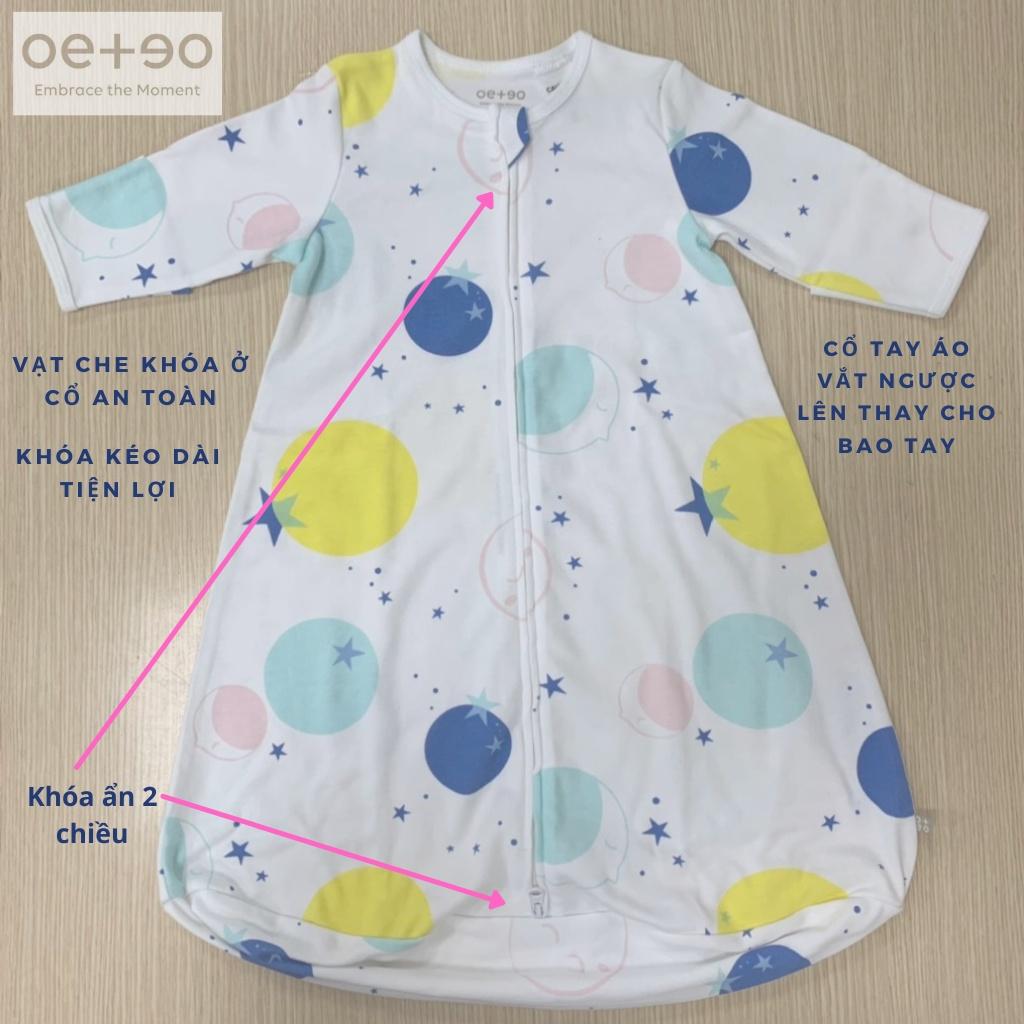 Túi ngủ cao cấp cho bé baby sleep bag OETEO