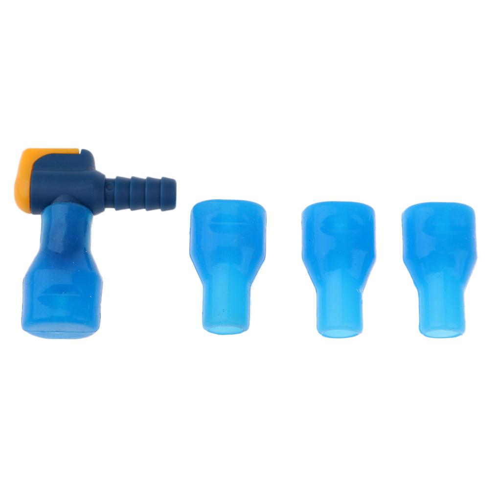 2x3pcs Drink Tube Bite Valve Hydration Pack Water Bladder Mouth Piping Nozzle
