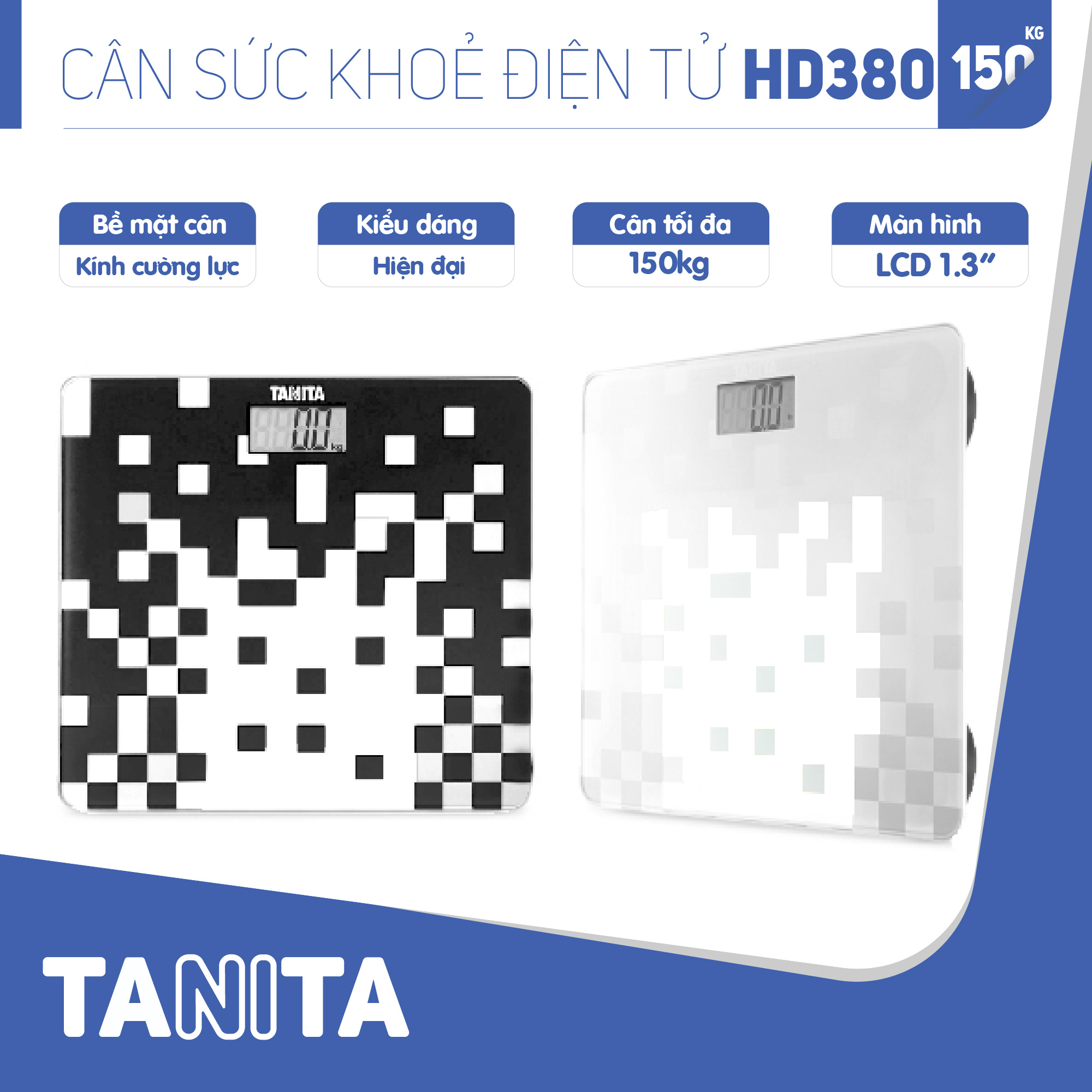 Cân sức khoẻ điện tử Tanita HD380 Nhật Bản, Cân tanita, chính hãng nhật bản,cân điện tử,cân chính hãng,cân nhật bản,cân sức khoẻ y tế,cân sức khoẻ gia đình,cân sức khoẻ cao cấp,cân 120kg,cân 130kg,cân 150kg,Cân sức khoẻ mini