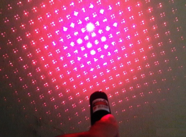 Bộ đèn pin Laser Đỏ chiếu xa nhiều hình cực đẹp