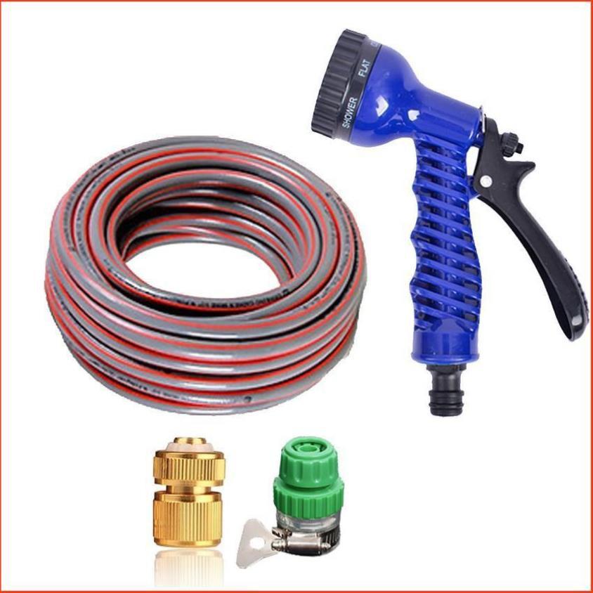Bộ dây vòi xịt rửa xe, tưới cây, dọn dẹp nhà cửa 7-10m 206843