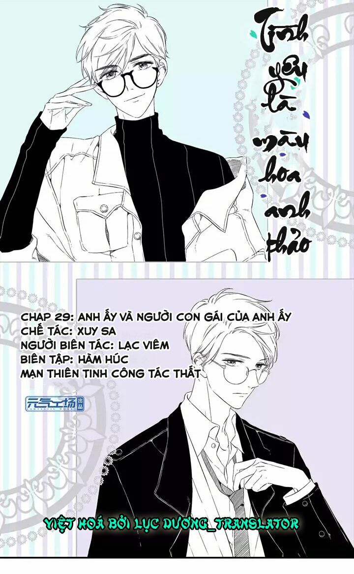 Tình yêu là màu hoa anh thảo chapter 29.1 1