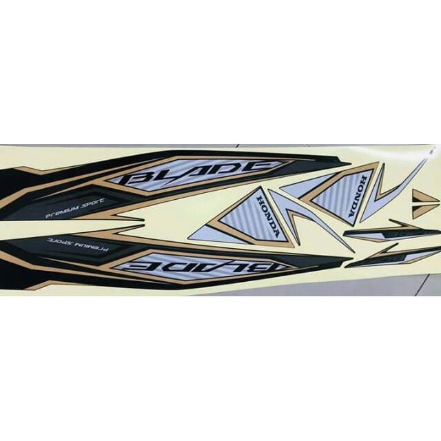 Tem dành cho xe Honda Blade UV ép nhiệt các đời