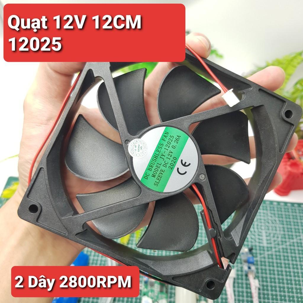 Quạt Tản Nhiệt Brushless 12V 3000RPMQuạt Thổi Nhiệt Hút Mùi PC 12CM 9CM 6CM (Hàng Mới