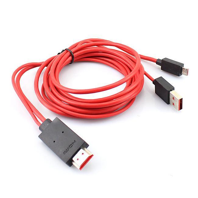 Cáp MHL to HDMI kết nối Điện thoại lên Tivi