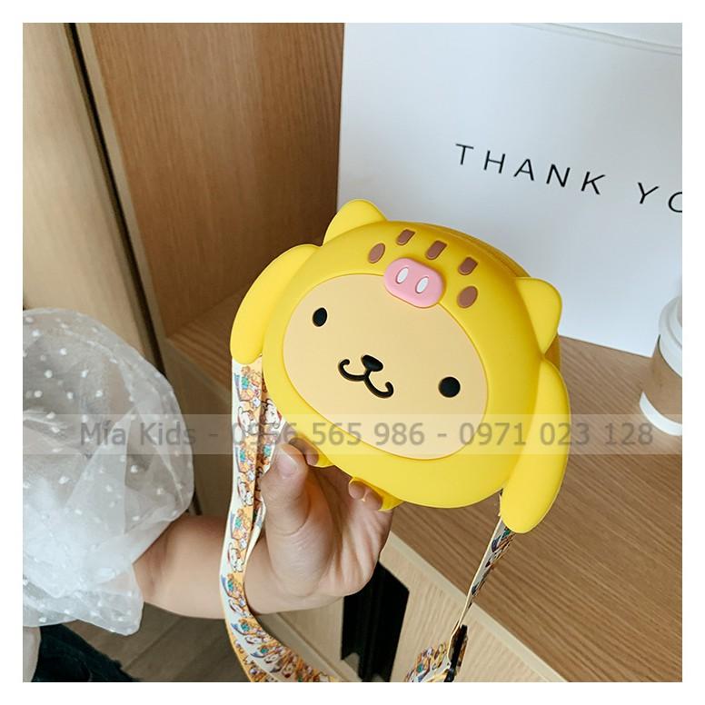 Túi chéo Silicon nhỏ hình ngộ nghĩnh- Túi cho bé gái, túi mini