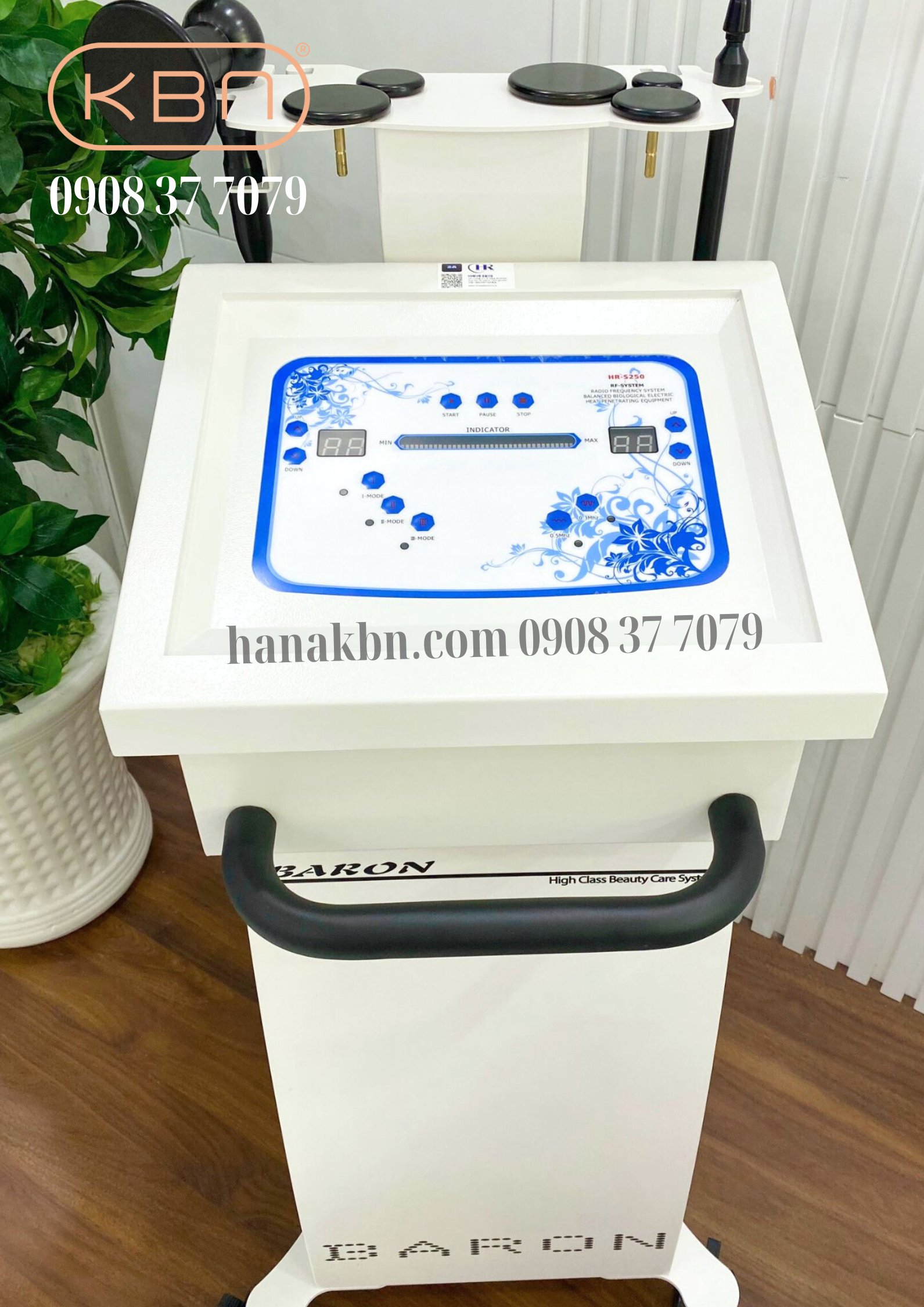 Máy Nâng Cơ RF Baron Hàn Quốc Xóa Nhăn Và Trẻ Hóa Da (Hàng Chính Hãng)