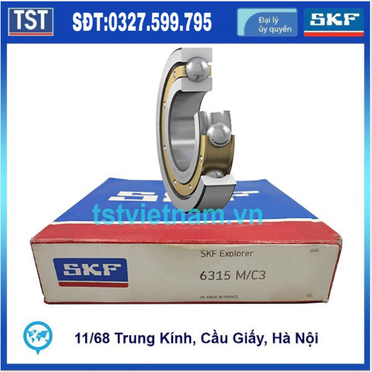 Vòng bi bạc đạn SKF 6315 M/C3