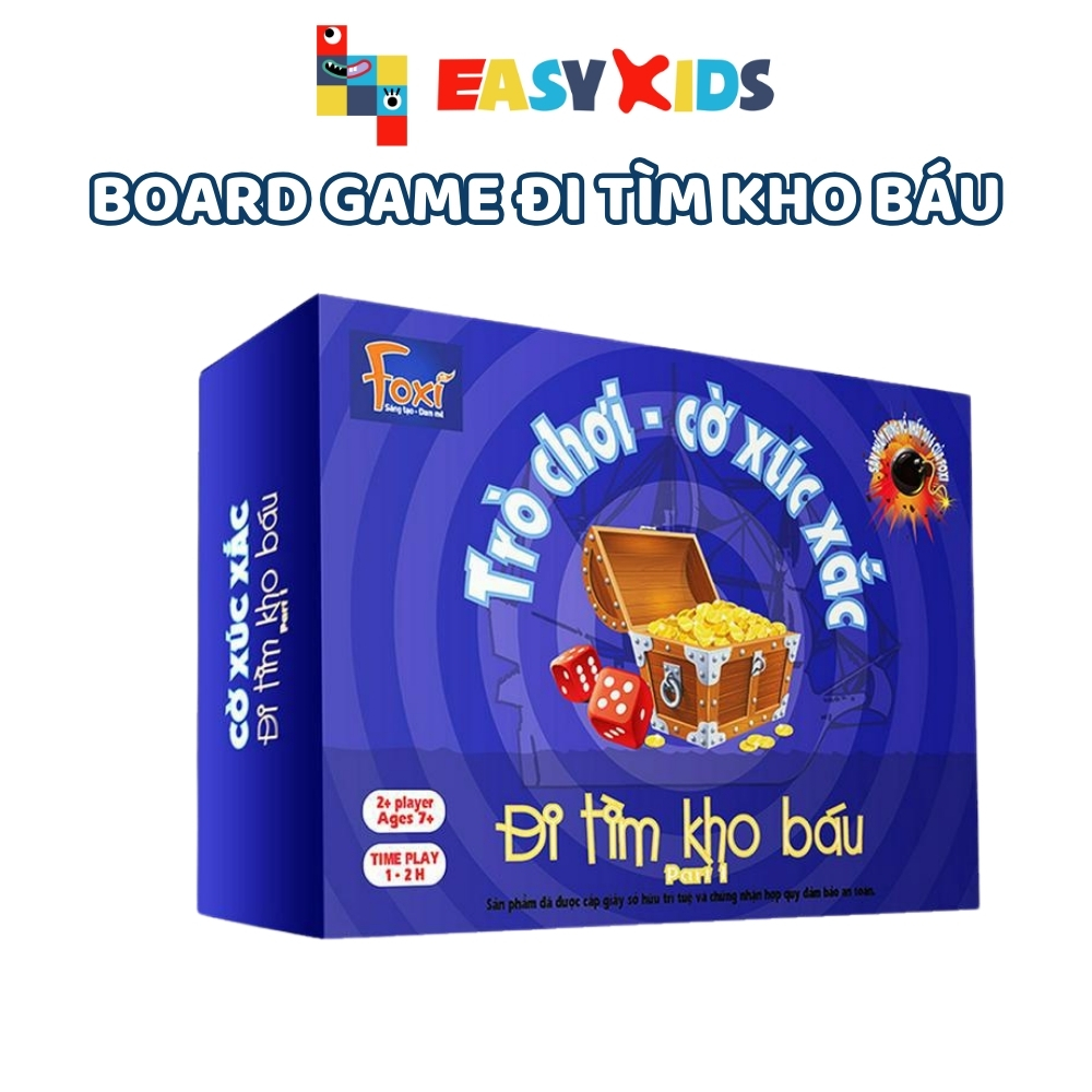 Đi Tìm Kho Báu Phần Board Game Nhiều Người Chơi, Đồ Chơi Chơi Cùng Bạn Bè