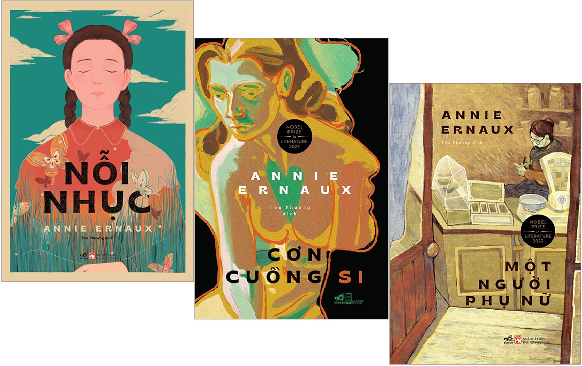 Combo 3 cuốn sách : Nỗi Nhục – Cơn Cuồng Si – Một Người Phụ Nữ (Annie Ernaux - Tác Giả Đoạt Giải Nobel Văn Chương Năm 2022)