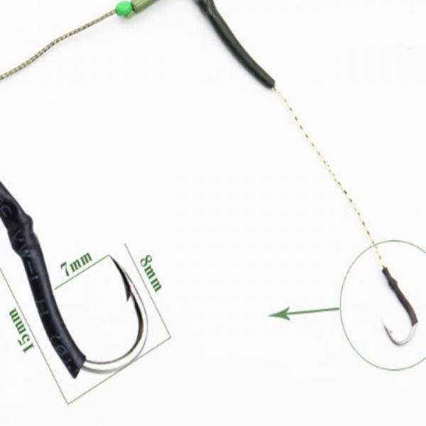 Fishing Baits Hooks Lure Trap Hook String Spring Feeder Fishing Tackle Kit