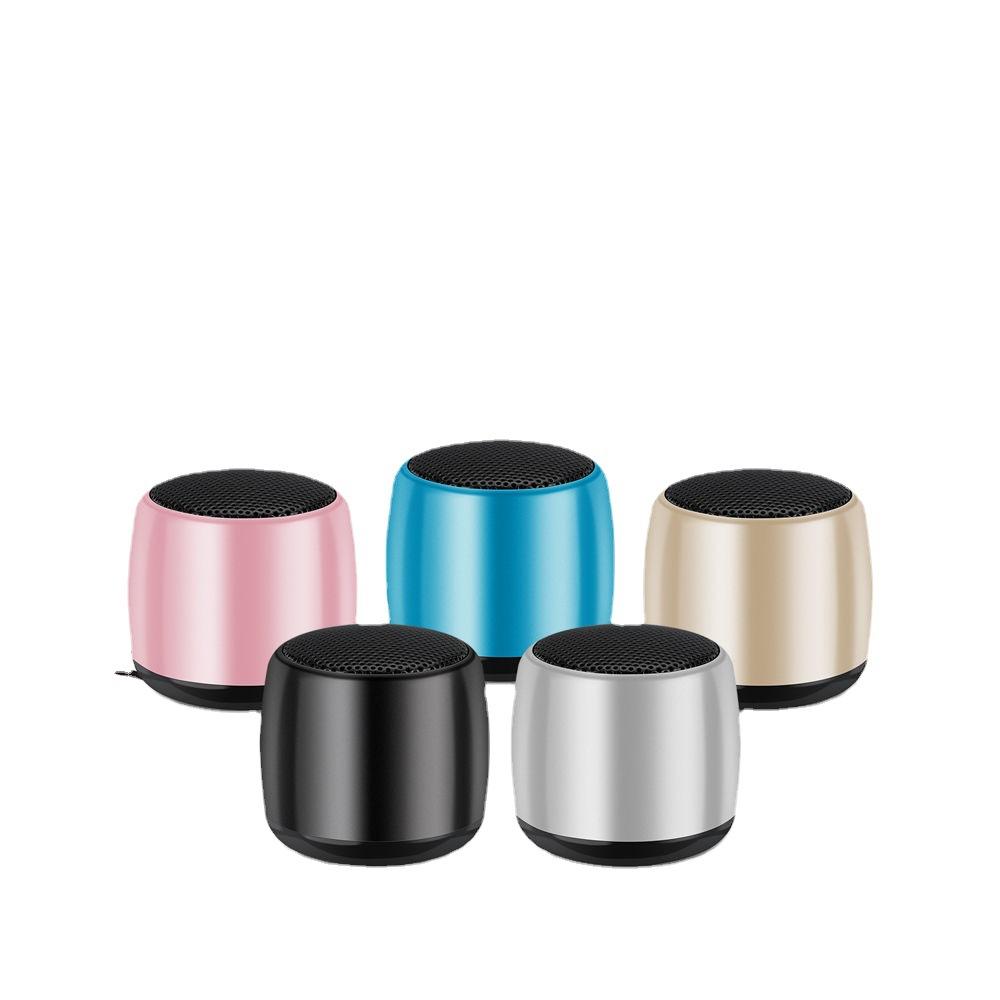 Creative Hifi Stereo Metal Wireless Subwater Subwater không dây Bluetooth Player Trình phát nhạc loa mini loa mini Color: Gold