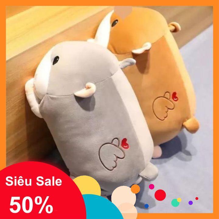 Dễ Thương Thú Nhồi Bông Hình Chú Sóc Nằm Đáng Yêu - TB34