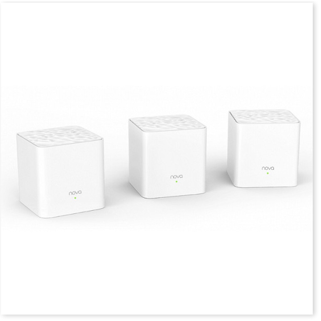 Bộ 3 sản phẩm phát Wifi Tenda Nova MW3 3 PACK - Hàng Chính Hãng