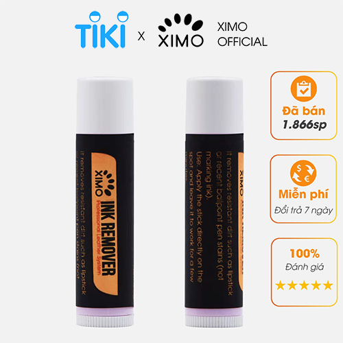 Bút tẩy vết mực bút bi trên đồ da Ximo Ink Remover Leather cho Giày, Ghế, Sofa, Túi Ví, Áo Da (XI13)