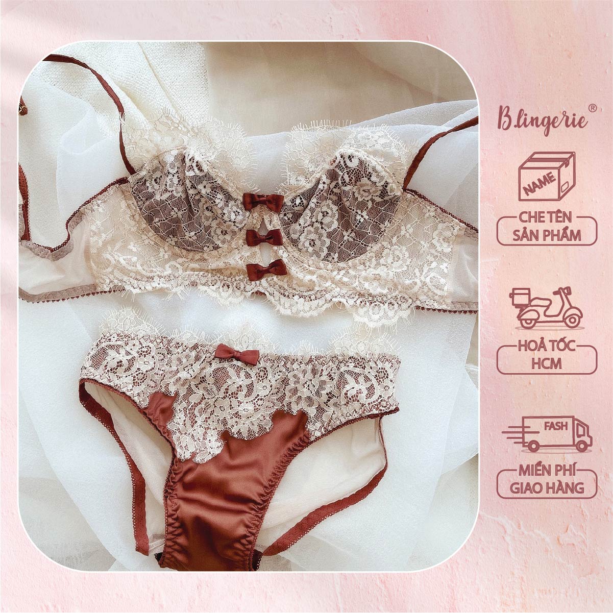 Nội Y Nữ Ren Quyến Rũ - B.Lingerie