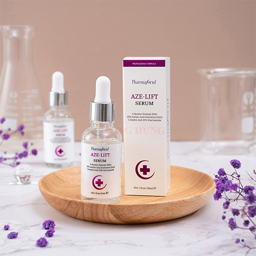 Tinh chất thu nhỏ lỗ chân lông Pharmaform Aze-Lift Serum (30ml) - Hàng chính hãng