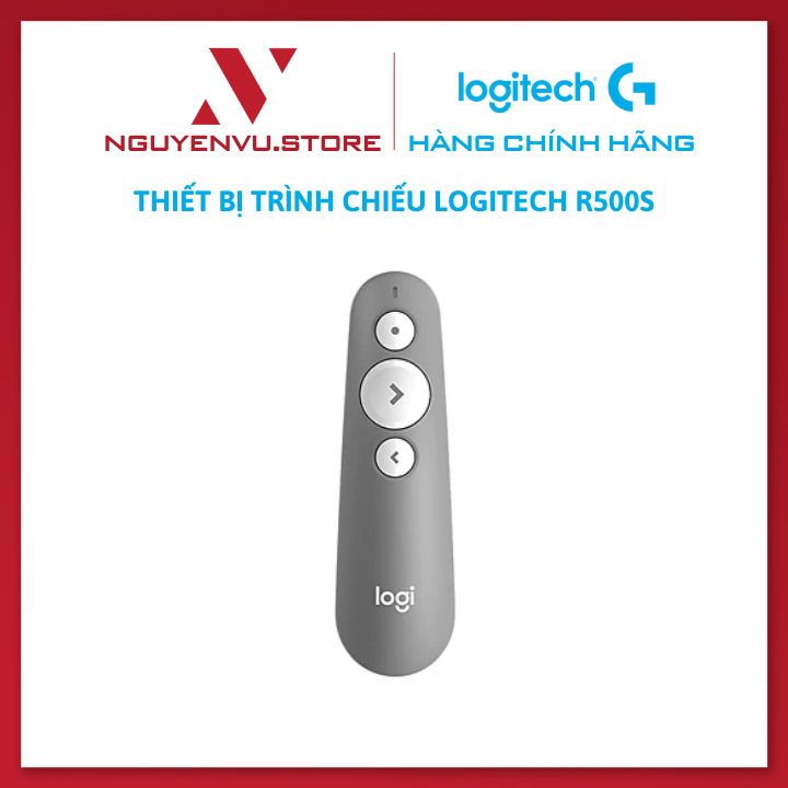 Thiết bị trình chiếu Logitech R500S - Hàng Chính Hãng