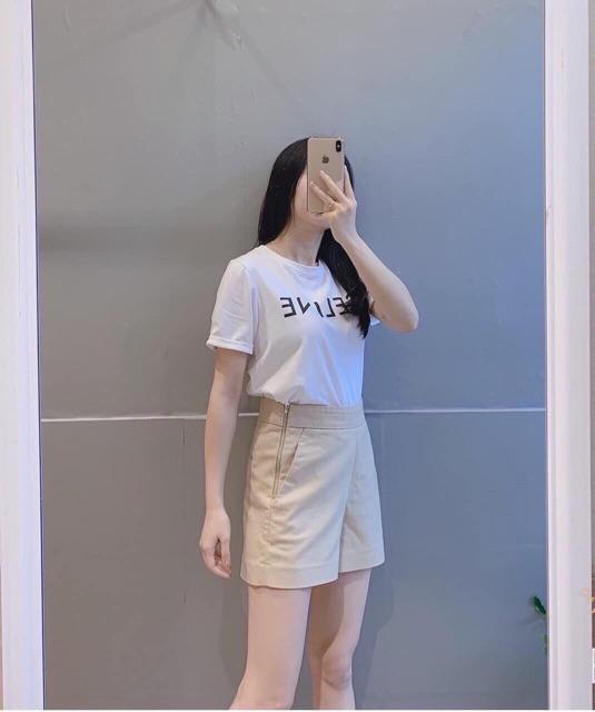 Quần shorts cạp cao Quần short KHÁO GIỌT LỆ hông 6316