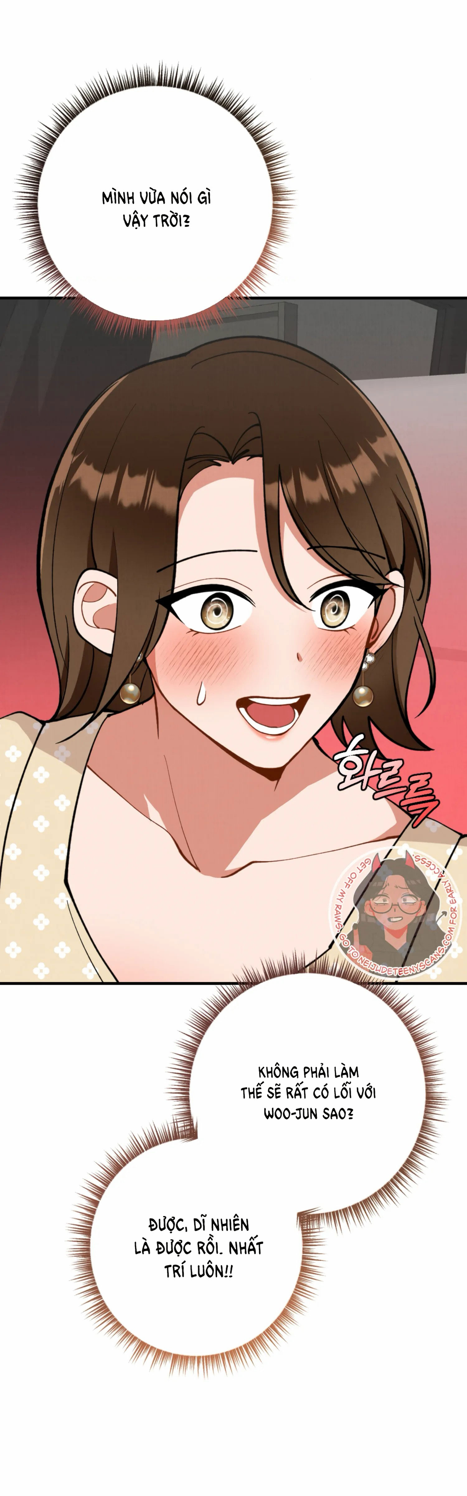 [18+] bạn của em trai không thể to như vậy! chapter 7.2 35