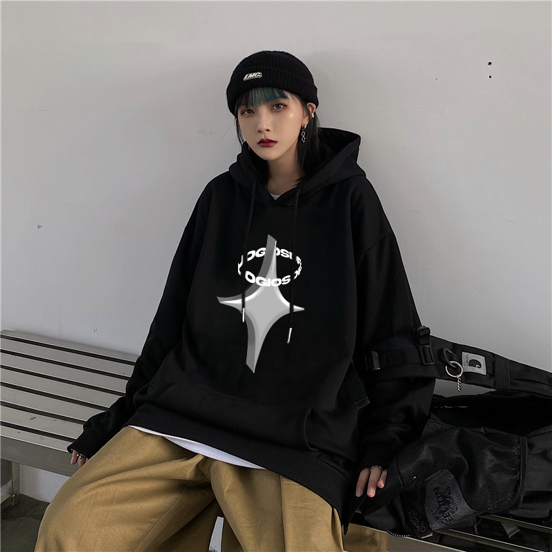 Áo hoodie nỉ ngoại nam nữ form rộng Yinxx, áo hoddie unisex nỉ bông dày dặn HD12