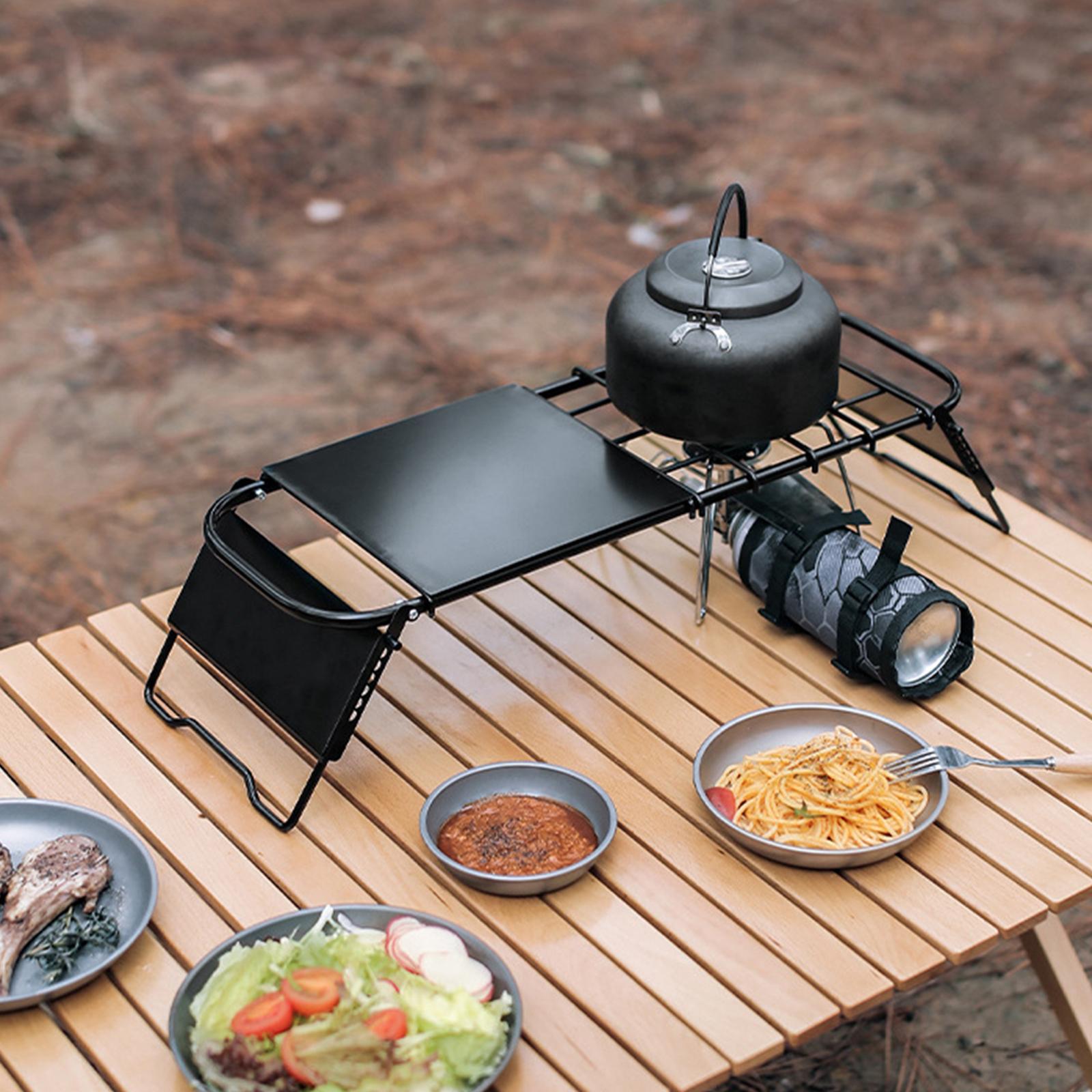 Campfire Grill Grate Heavy Duty Camping Cooking Grate for Backpacking Picnic