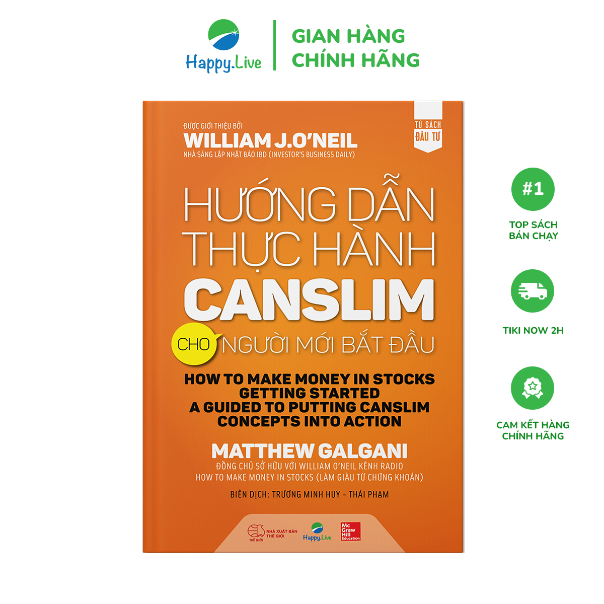 Bộ sách Làm Giàu Từ Chứng Khoán phiên bản mới + Hướng Dẫn Thực Hành CANSLIM Cho Người Mới Bắt Đầu