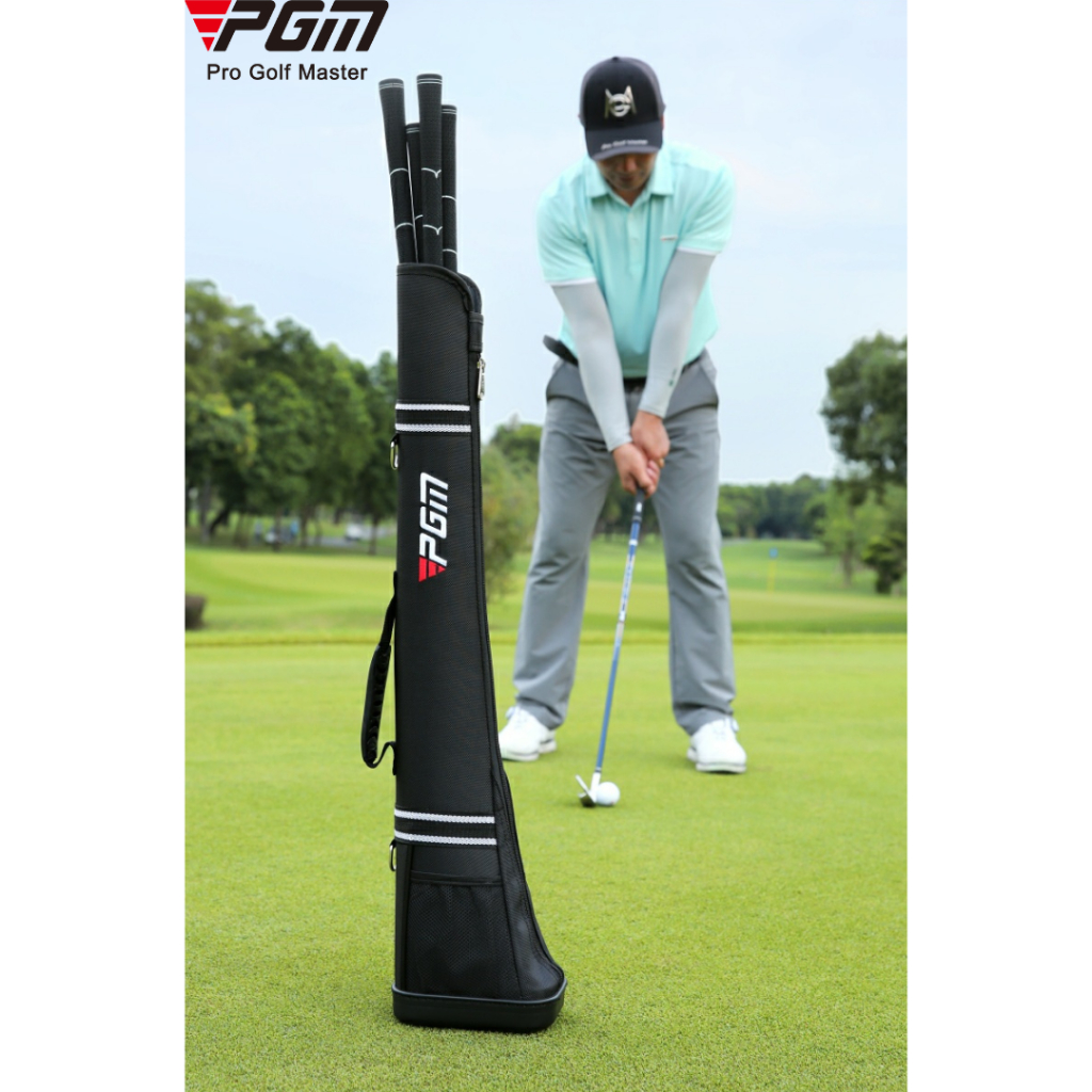 Túi Gậy Tập Golf Chính Hãng Nhỏ Gọn Dành Cho Nam và Nữ Hình Cây Súng Đựng Được 4 Gậy - PGM Half Sunday Bag - QIAB010