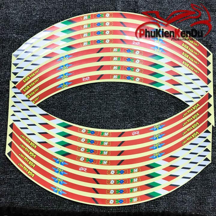 TEM VIỀN MÂM XE MÁY PHẢN QUANG