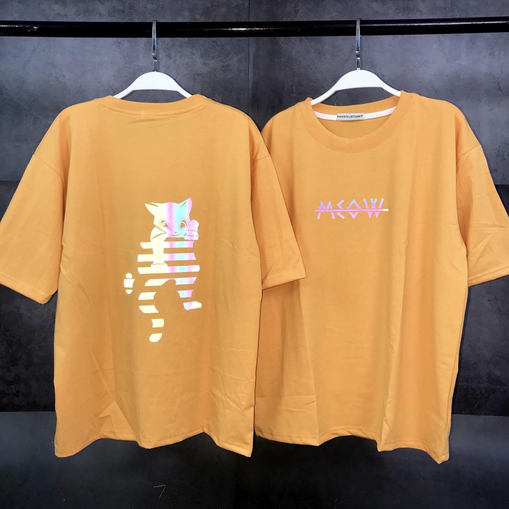 Áo thun Phản quang Unisex - MEOW