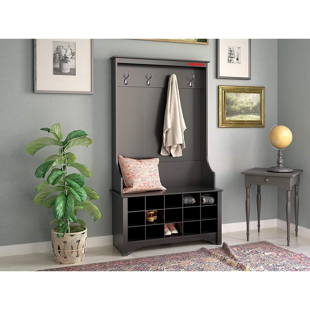 Tủ giày cao cấp nhiều ngăn OHAHA 001 - Black Color