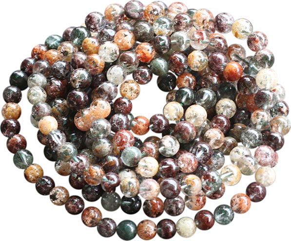 Chuỗi Cổ Thạch Anh Ưu Linh Đa Sắc Vip Brazil 7mm Ngọc Quý Gemstones (55cm)