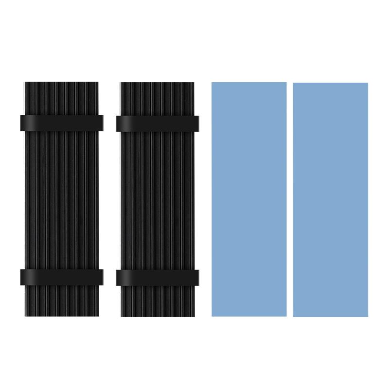 2 Chiếc M.2 SSD Tản Nhiệt NVME NGFF M.2 2280 Cứng Nhôm Tản Nhiệt Làm Mát Tản Nhiệt Tản Nhiệt Làm Mát cho Máy Tính