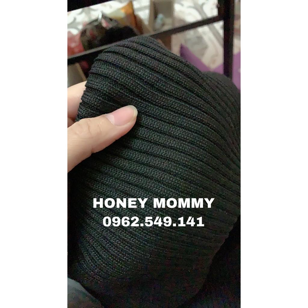 Váy Bầu Len Cao Cổ Thiết Kế Cao Cấp HD4635 Honey Mommy