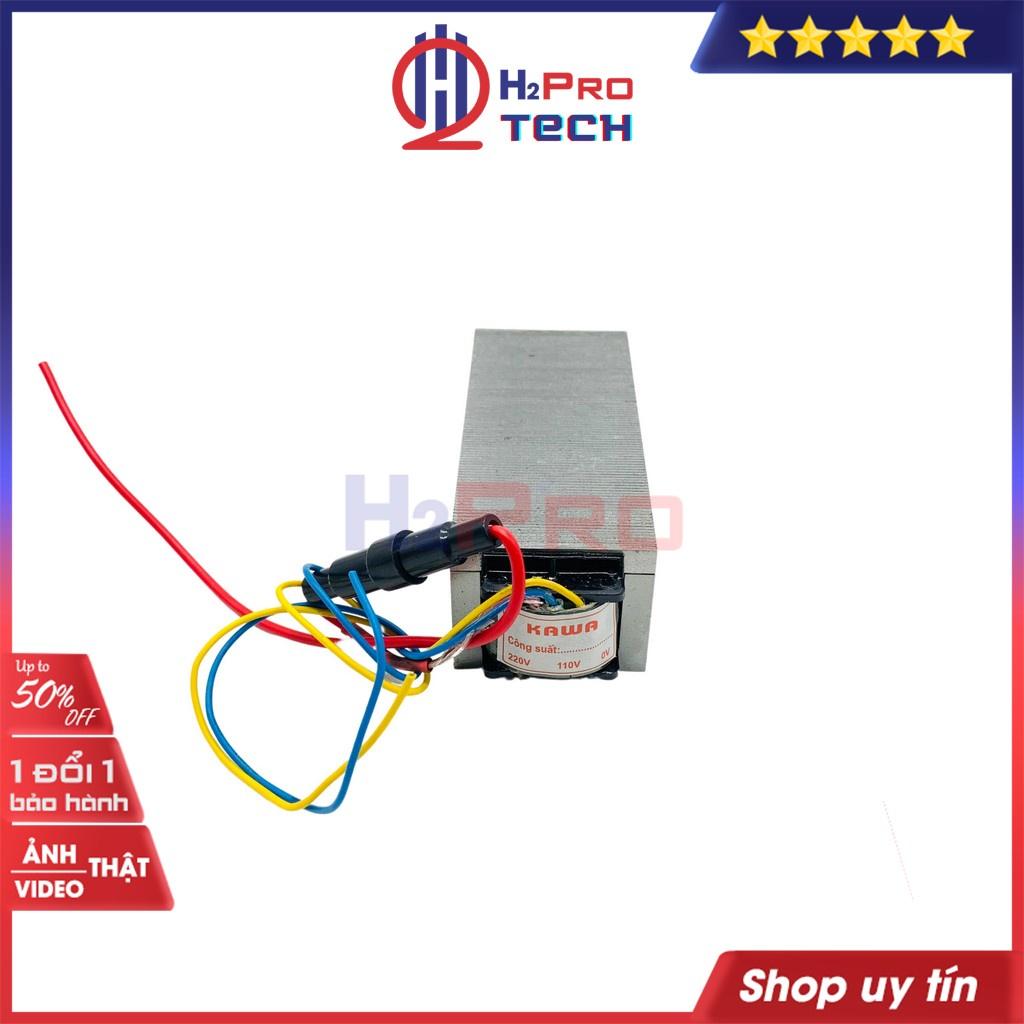 Biến Áp 220V Ra 110V, Đổi Nguồn 220v Sang 110V 50W-60W Lõi Đồng 100%, Lắp Trong Thiết Bị Nhật, Mỹ, Đài Loan-H2pro Tech