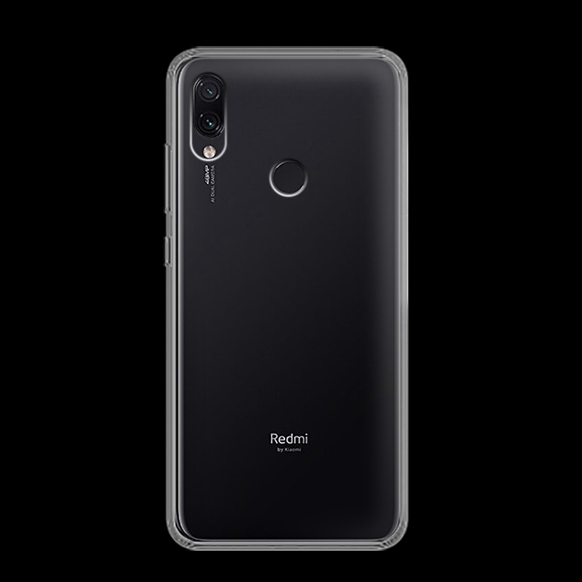 Ốp lưng dẻo silicone trong suốt dành cho Xiaomi Redmi 7