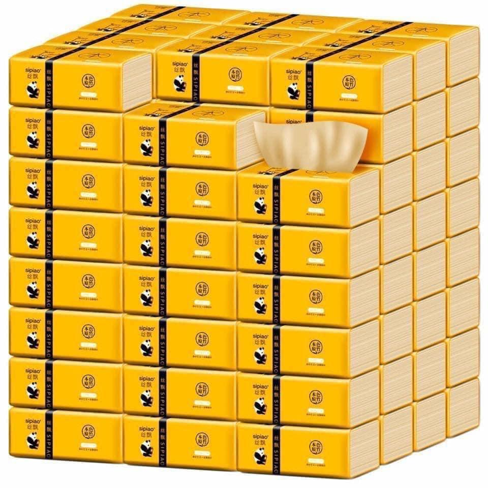 30 GÓI GIẤY ĂN GẤU TRÚC SIPIAO SIÊU DAI .Hàng chuẩn