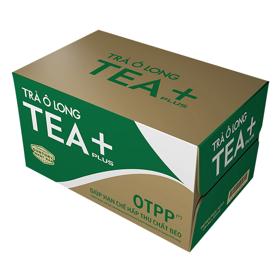 Trà Ô long Tea+ Plus 350ml Thùng 24 chai