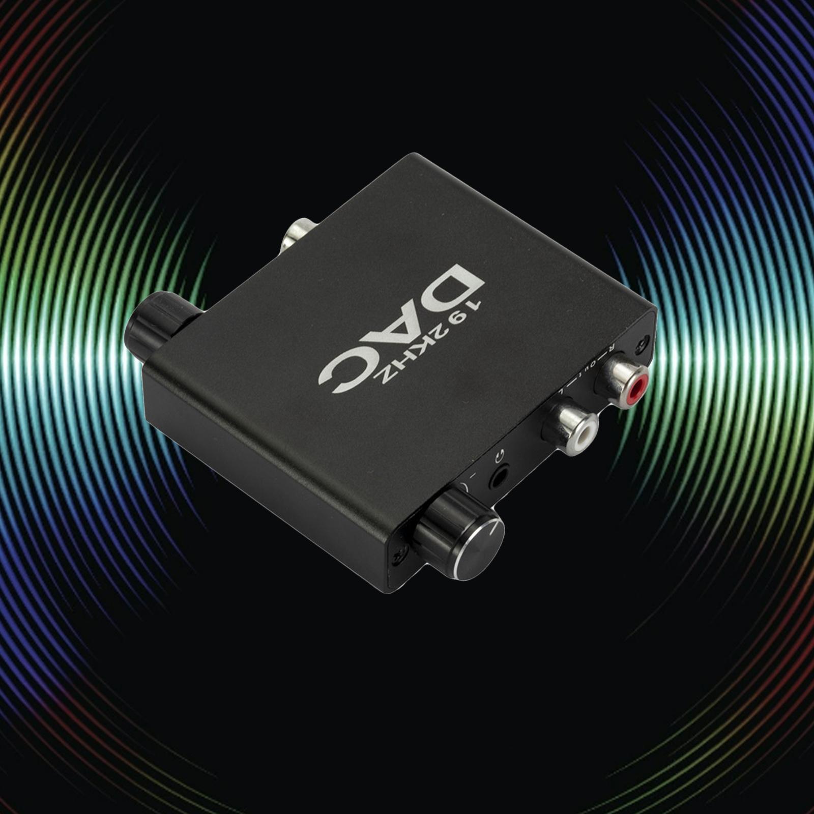 192 DAC SPDIF to Analog Converter Adapter Compact