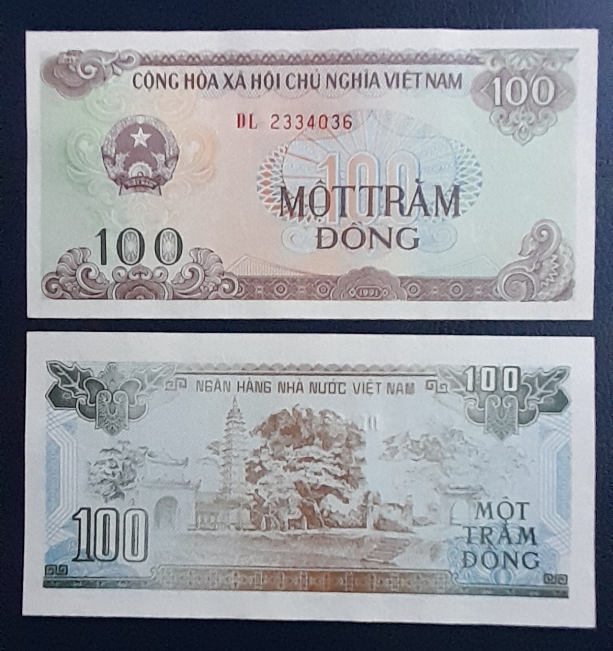 Sưu tầm 100 đồng năm 1991