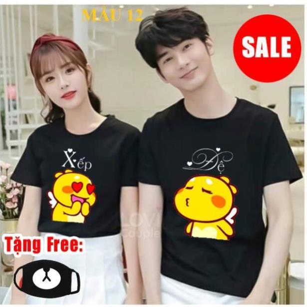 - Mẫu áo đôi áo cặp xếp đệ đẹp cực HOT dành cho các cặp đôi / giá tốt nhất