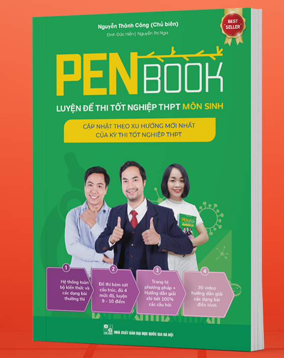 Sách - PENBOOK – Luyện đề thi tốt nghiệp THPT môn Sinh học (HM)